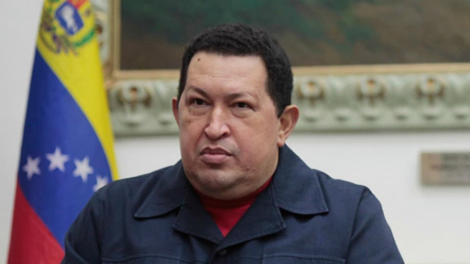 Hugo Chávez bei seinem letzten öffentlichen Auftritt am 8. Dezember.