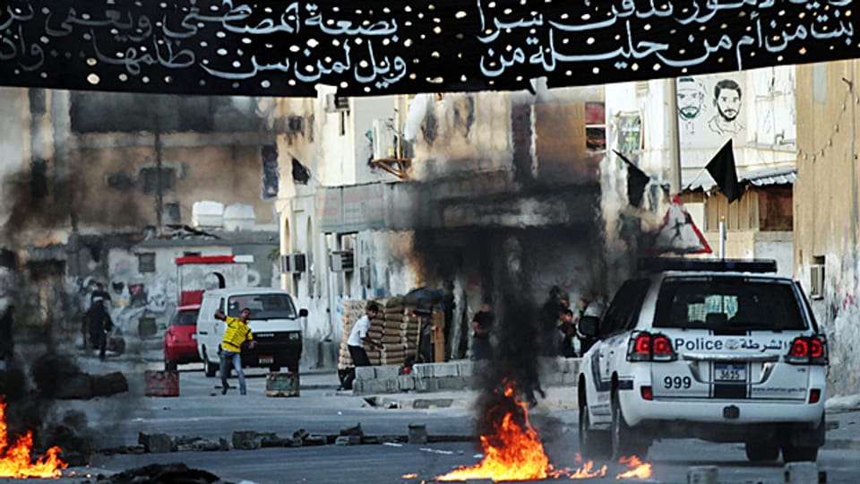 Proteste gegen die Regierung in Bahrain, 7. Januar 2012