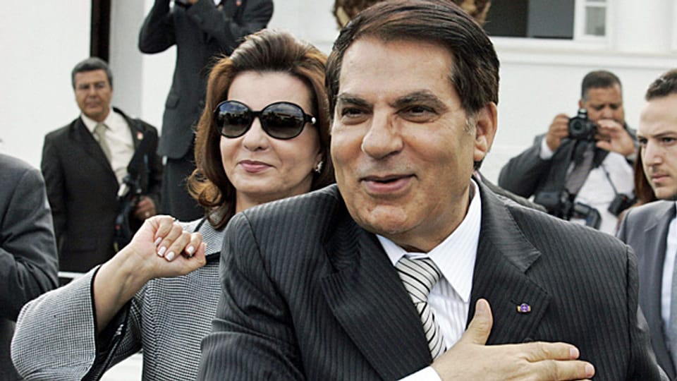 Tunesions ehemaliger Machthaber Ben Ali und seine Ehefrau haben Millionen auf Schweizer Konten deponiert - und nicht nur sie.