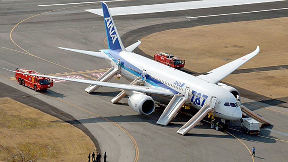 Notlandung eines Dreamliners von Boeing am 16. Januar nach einer Panne