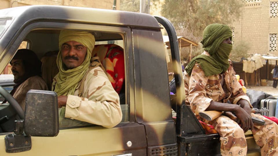 Tuareg-Kämpfer in Timbuktu, Mali.