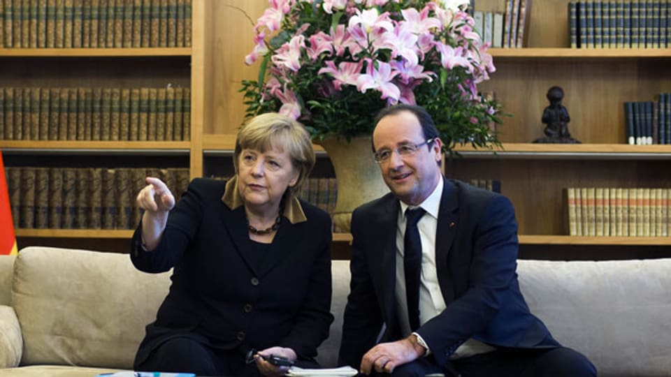 Angel Merkel und François Hollande