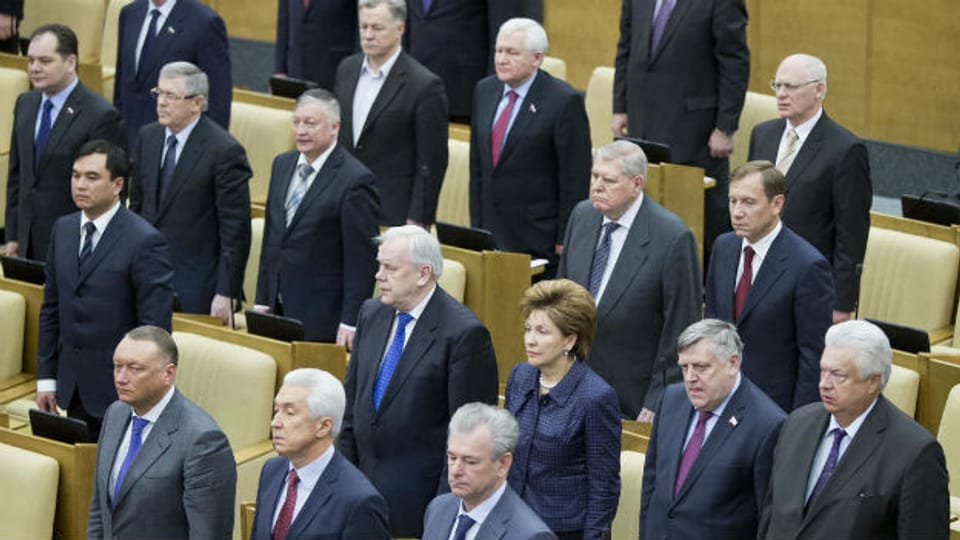 Russisches Parlament stimmt gegen Homosexualität