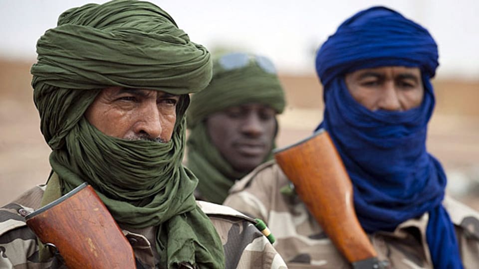 Tschadische Soldaten unterstützen den Kampf gegen die islamistischen Rebellen im Norden Malis.