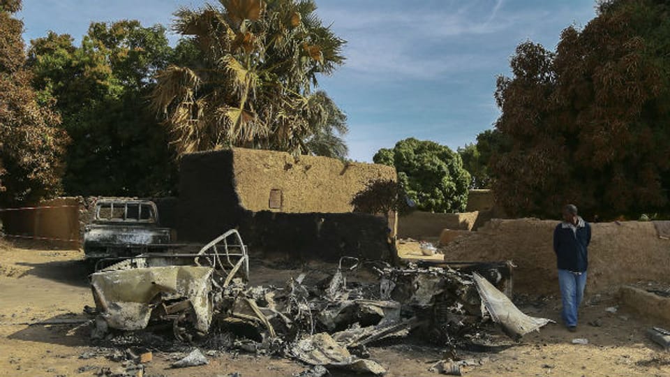 Zerstörung in Mali