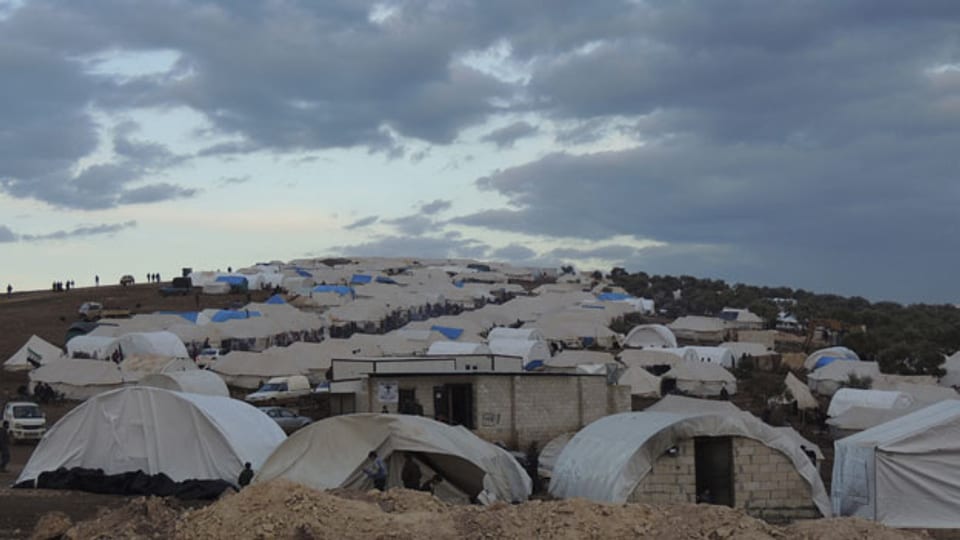 Flüchtlingslager in Syrien.