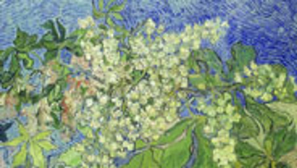 Vincent van Gogh: «Blühende Kastanienzweige» (Ausschnitt)