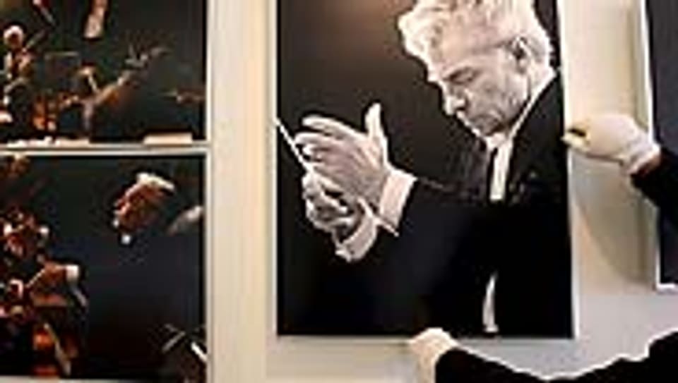 Bilder von Herbert von Karajan (1908-1989).