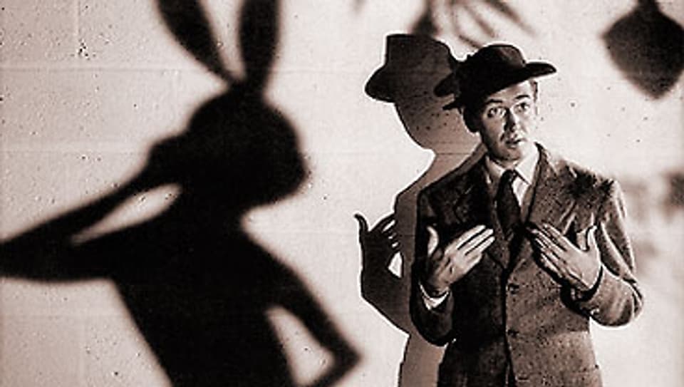 James Stewart und sein unsichtbarer Freund in «Harvey» von 1950.