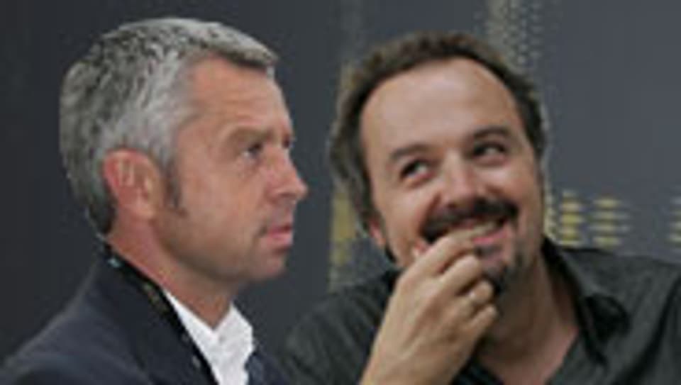 Nicolas Bideau (l.) und Stefan Haupt.
