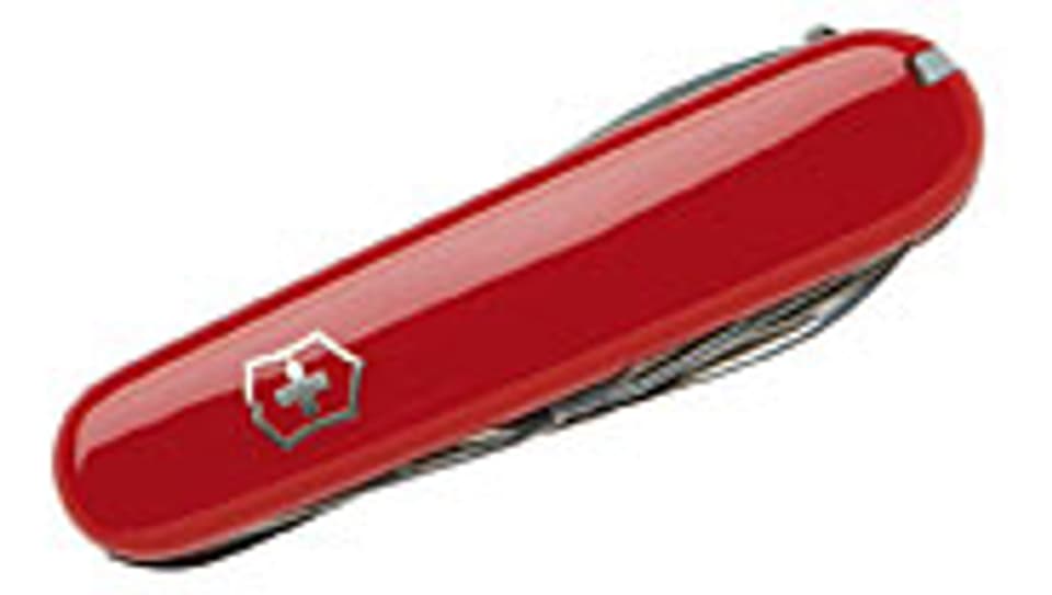 Das rote Taschenmesser, weltweit bekannt als «Schweizer Messer» oder «Swiss Army Knife».