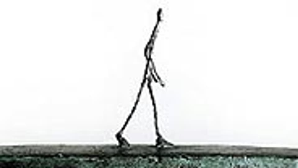 L’homme qui marche sous la pluie, Alberto Giacometti.