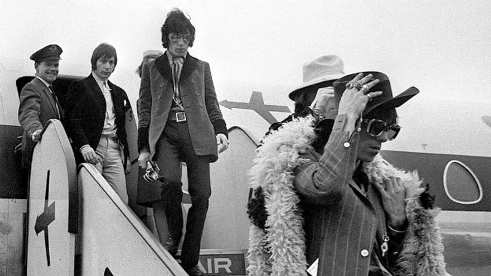 Die Rolling Stones 1967 in der Schweiz