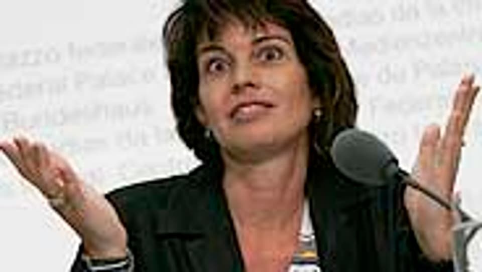 Wirtschaftsministerin Doris Leuthard.