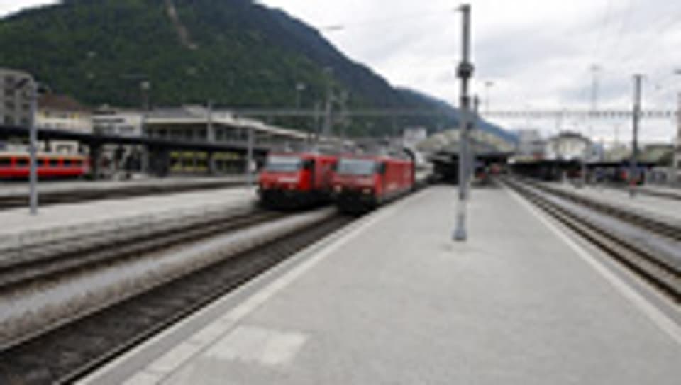 Der neue Bahnhof in Chur