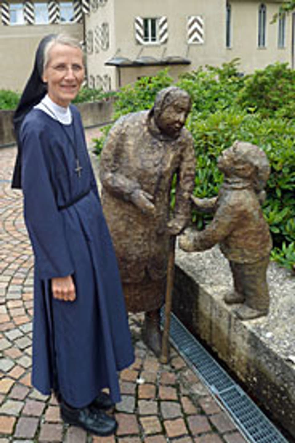 Schwester Marie-Ruth Ziegler im Kloster Baldegg