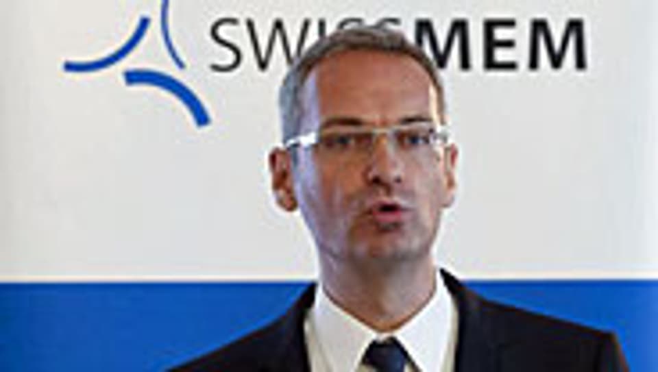 Swissmem-Direktor Peter Dietrich.