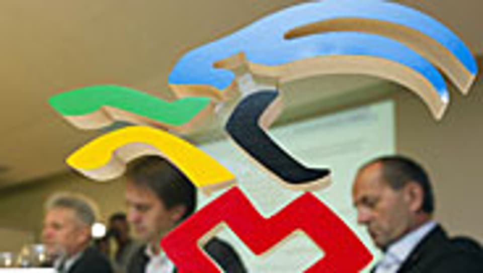 Medienkonferenz in Landquart - zur Wirtschaftlichkeit der Olympischen Winterspiele 2022.
