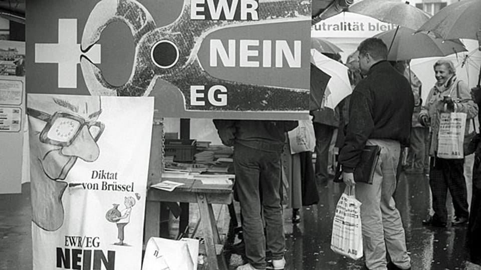 Abstimmungskampagne 1992.