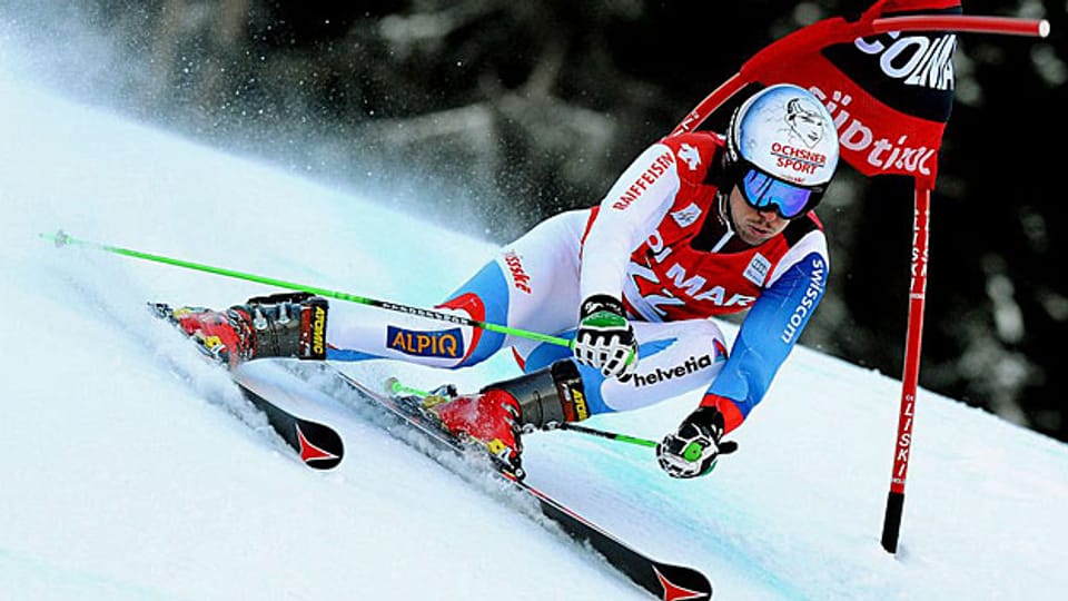 Carlo Janka, Super-G in Alta Badia: Braucht er neue Ski, um schneller zu fahren?