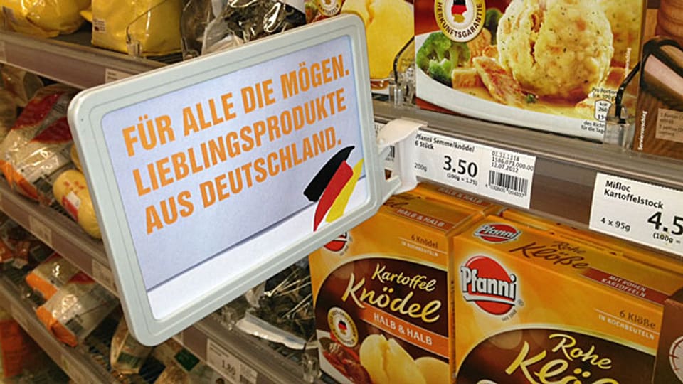 Warenangebot - den zahlreichen deutschen KonsumentInnen angepasst,