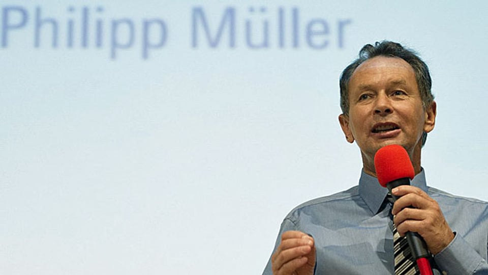 FDP-Präsident Philipp Müller.