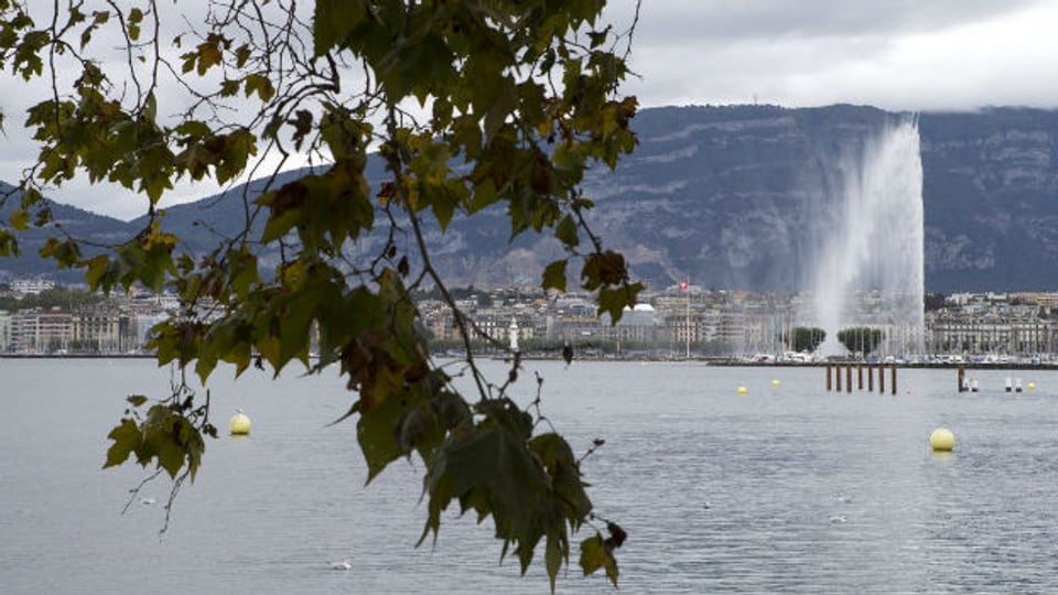 Jet d'eau in Genf, aber der Finanzausgleich versiegt vorläufig