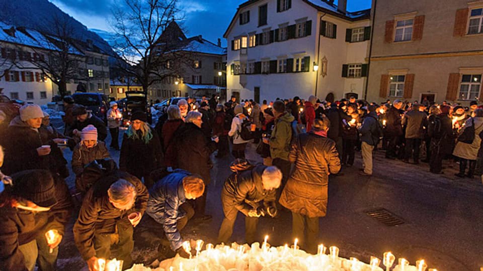 InitiantInne der sogenannten Pfarrei-Initiative am 13. Januar in Chur.