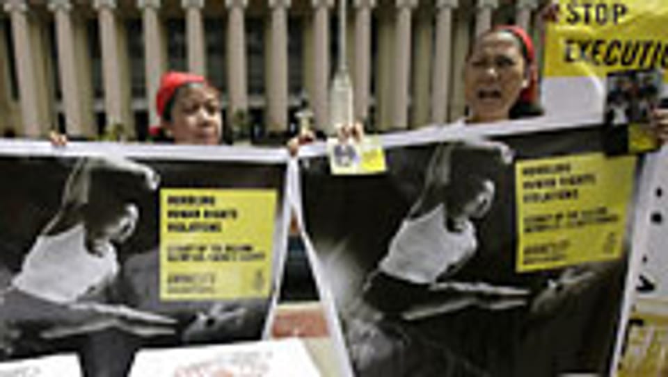 Amnesty zieht düstere Bilanz für die Menschenrechte in China.