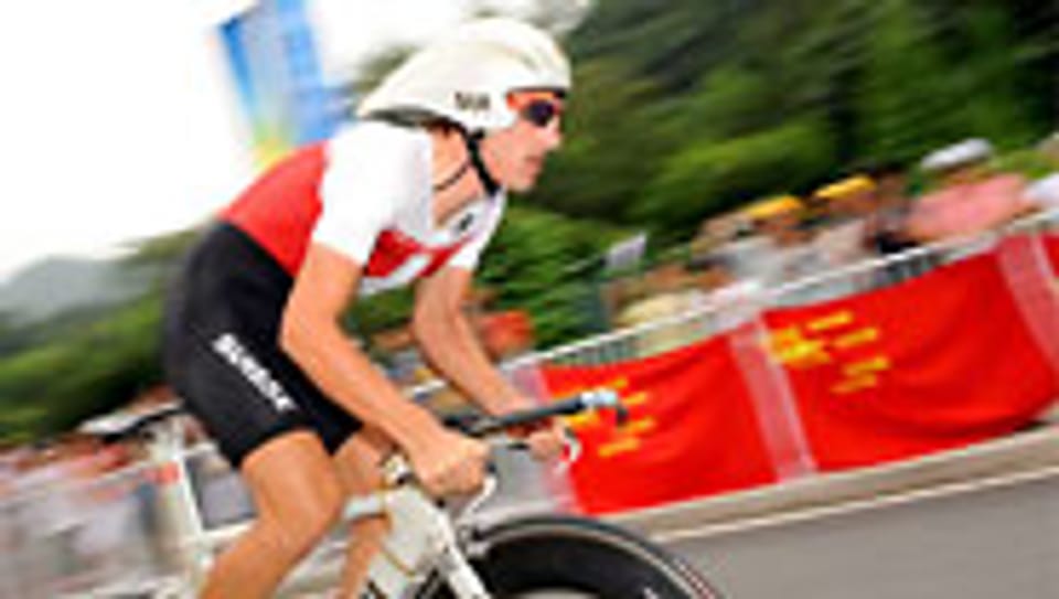 Cancellara holt im Zeitfahren in Peking das erste Gold für die Schweiz.