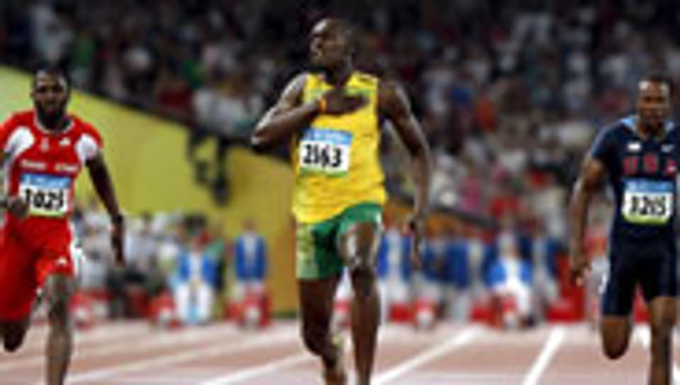Der Jamaikaner Usain Bolt