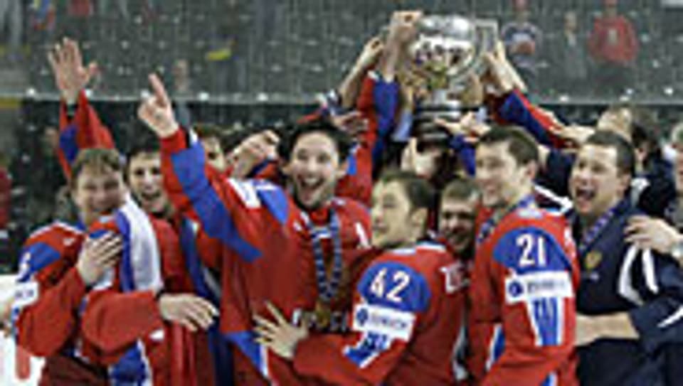 Russland ist zum 25. Mal Eishockey-Weltmeister.