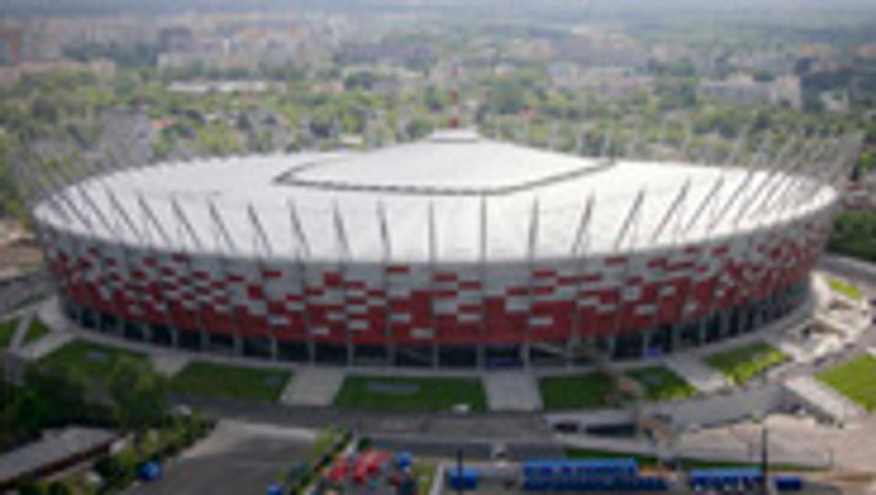Fussballstadion in Warschau