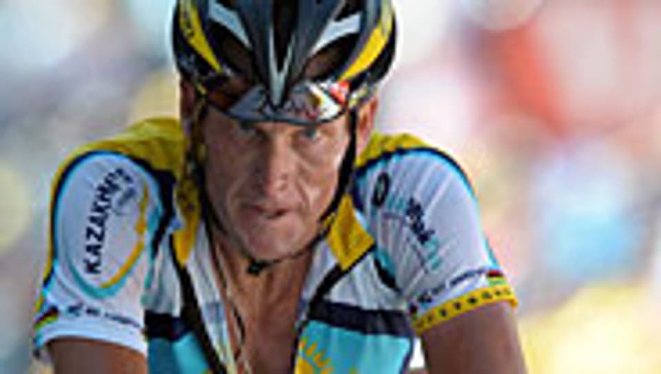 Lance Armstrong an der Tour de France 2009.