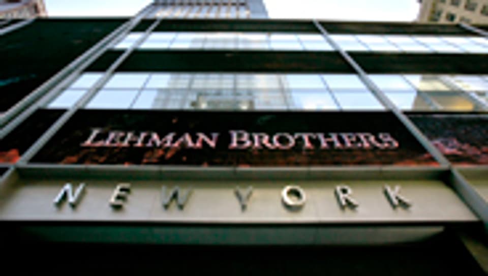 In grossen Nöten: Lehman Brothers in New York.