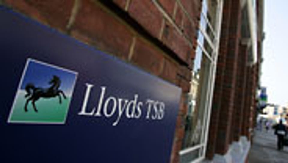 Die britische Grossbank Lloyds TSB übernimmt die Halifax Bank of Scotland.