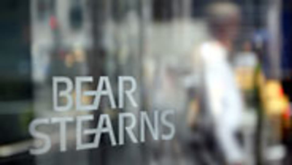 Die US-Investmentbank Bear Stearns entging nur knapp der Pleite.