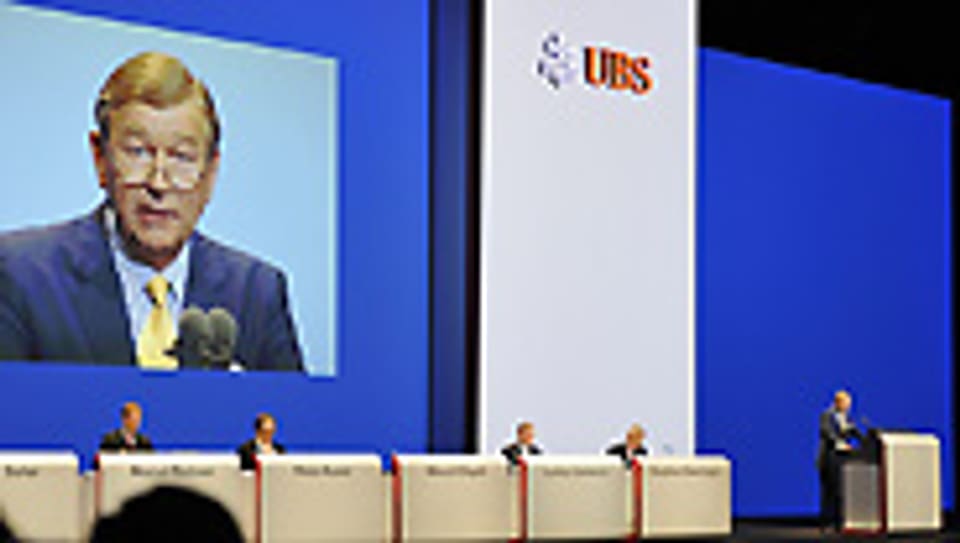 Mr. UBS bei seiner letzten Rede an der GV.
