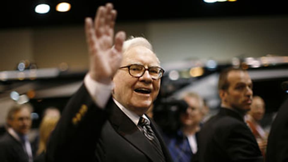 Der reichste Mann der Welt: Warren Buffet.
