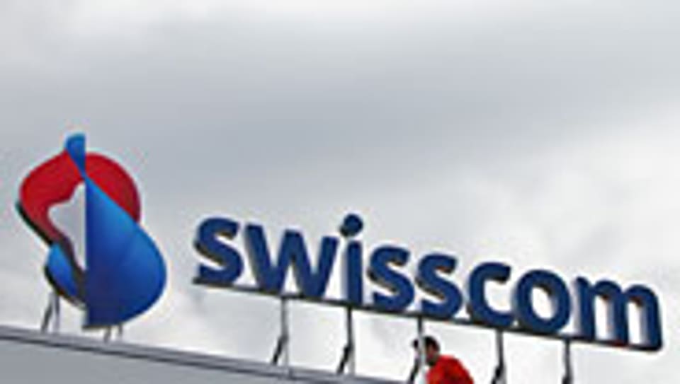 Swisscom mit neuem Logo.
