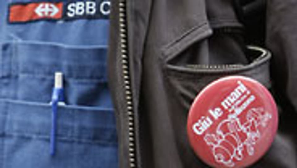 Der Streik im Industriewerk Bellinzona von SBB Cargo wird fortgesetzt.