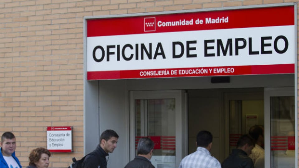 Die Arbeitslosigkeit steigt weltweit, so auch in Spanien.