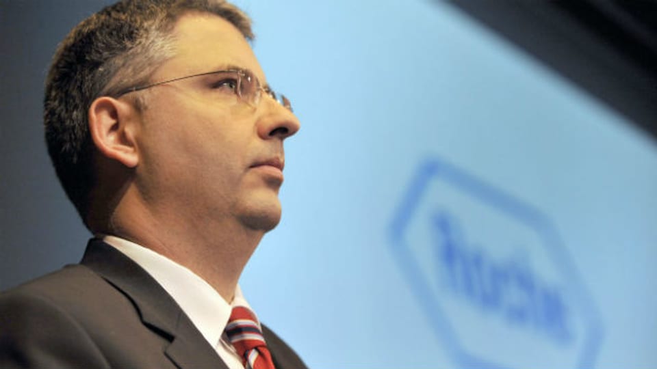 Roche CEO Severin Schwan zufrieden mit 2012