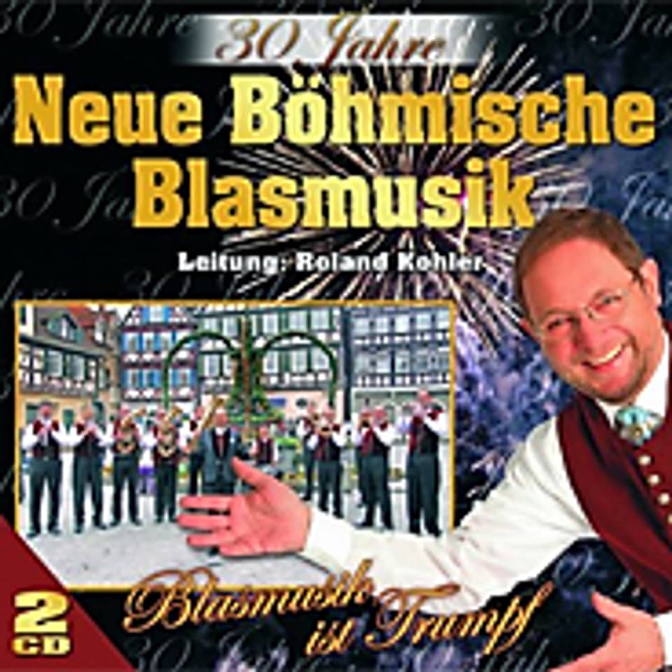 CD-Cover zu «30 Jahre - Blasmusik ist Trumpf».