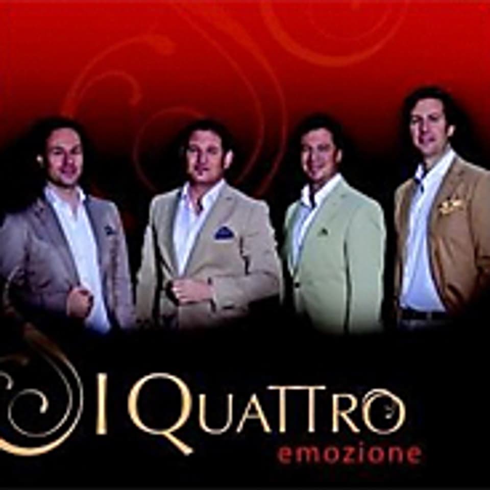 CD-Cover zu «Emozione» von «I Quattro».