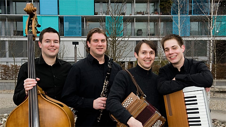 Das Quartett bArde aus der Innerschweiz.