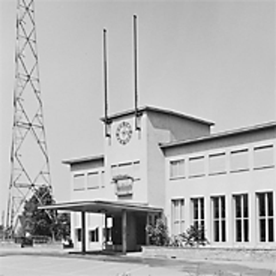 Radiostudio Zürich an der Brunnehofstrasse in Zürich (1933).