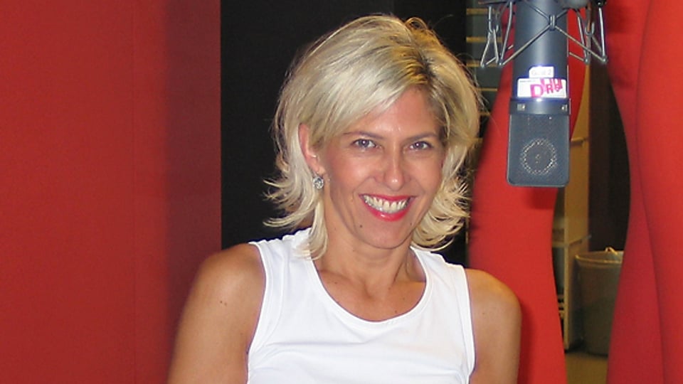 Marie Louise Werth zu Gast im Radiostudio Zürich.