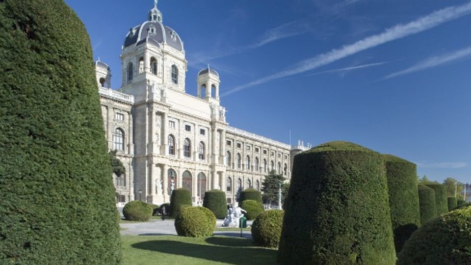 DasNaturhistorische Museum in Wien im Frühling