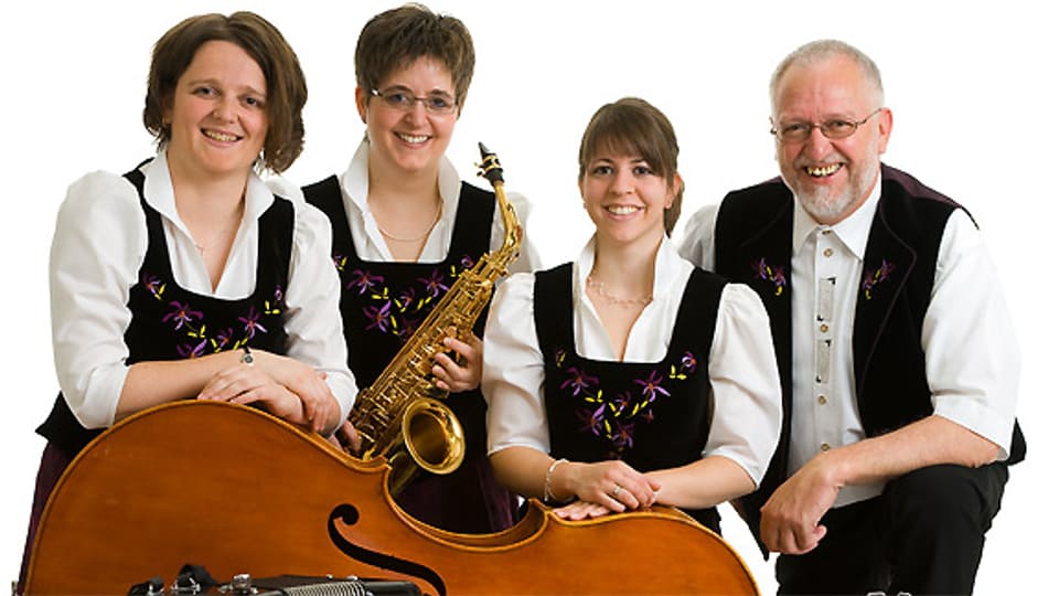 Willis Wyberkapelle ist als Deutschweizer Formation zu Gast im Welschland, am 30. Festival de Musique Champêtre